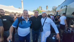 عودة الفوج الأول من حجاج اللد والرملة الى ديارهم سالمين